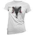 Black Traffic Skull	Ladies T-Shirt