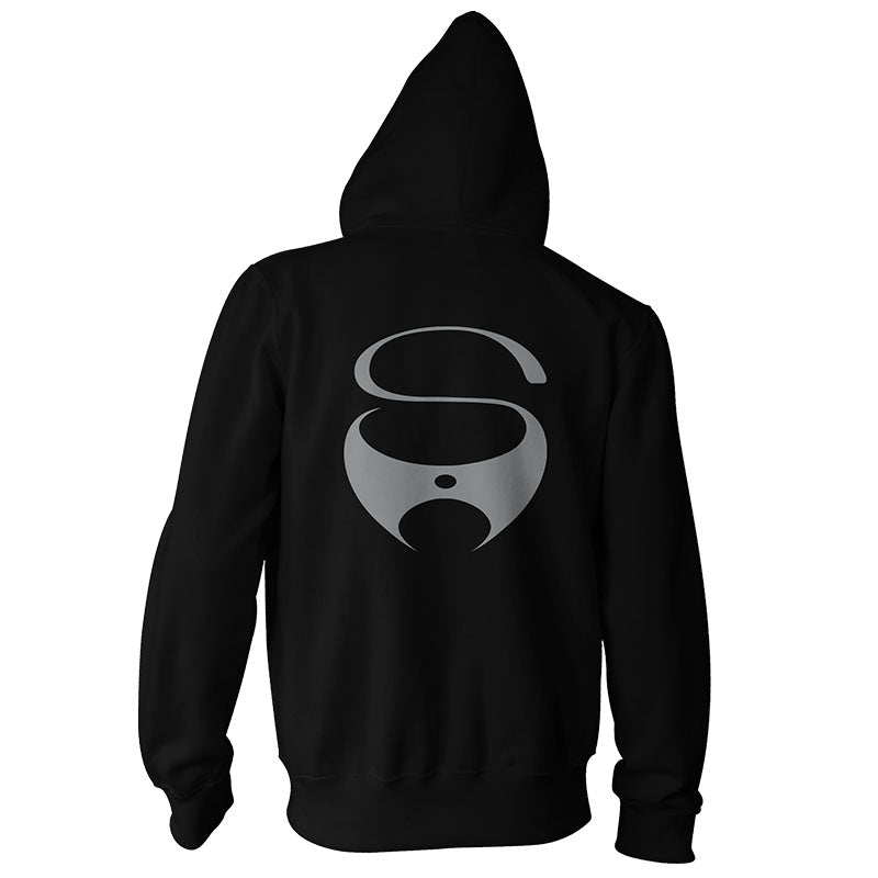 Retro Logo Zip Hoodie